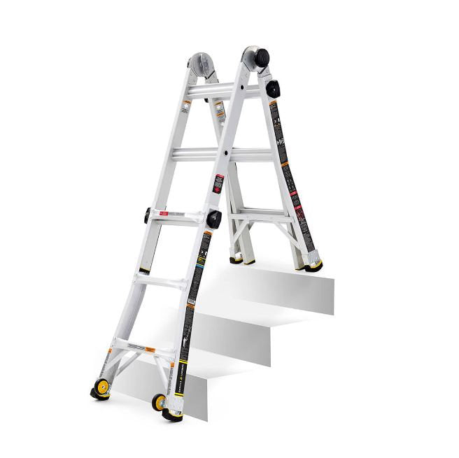 18 ft. Reach MPXA Multi-Position Ladder/Step Platform (Combo-Pack)