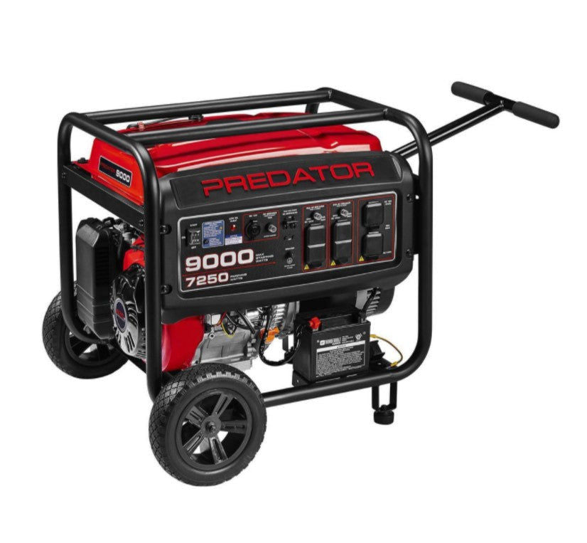 Predator 9000 Watt Gas Powered Portable Generator with CO Technology