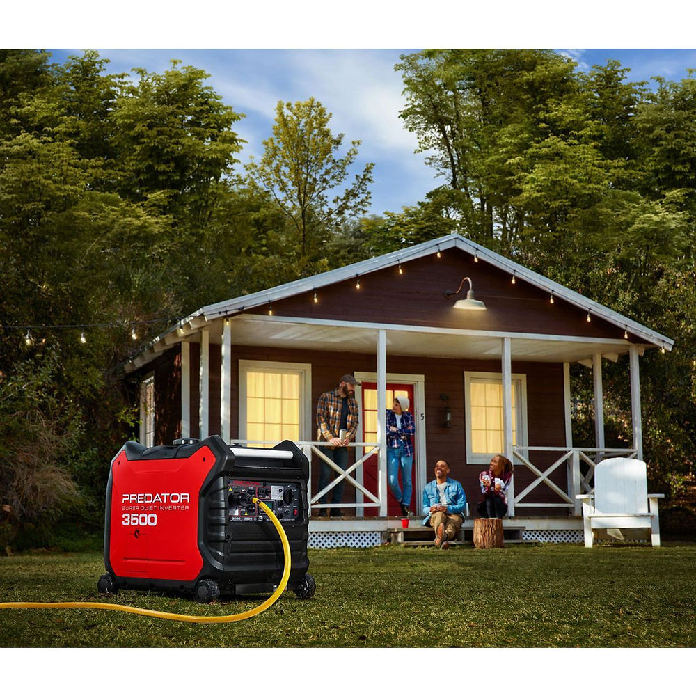 Predator. 3500 Watt Super Quiet Inverter Generator with CO SECURE™