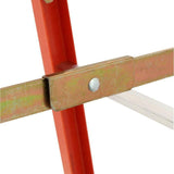 Werner 6 ft. Fiberglass Step Ladder with 300 lb. Load Capacity Type iA Duty